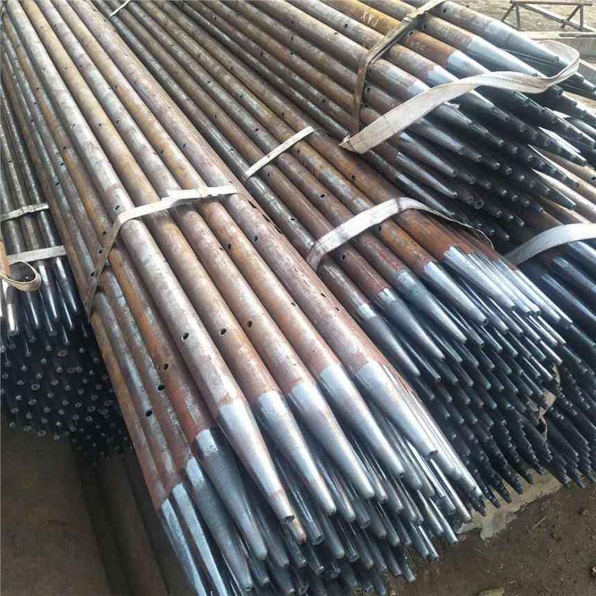 盘锦诺德金属结构1300吨注浆管发往云南昆明 助力西南基建
